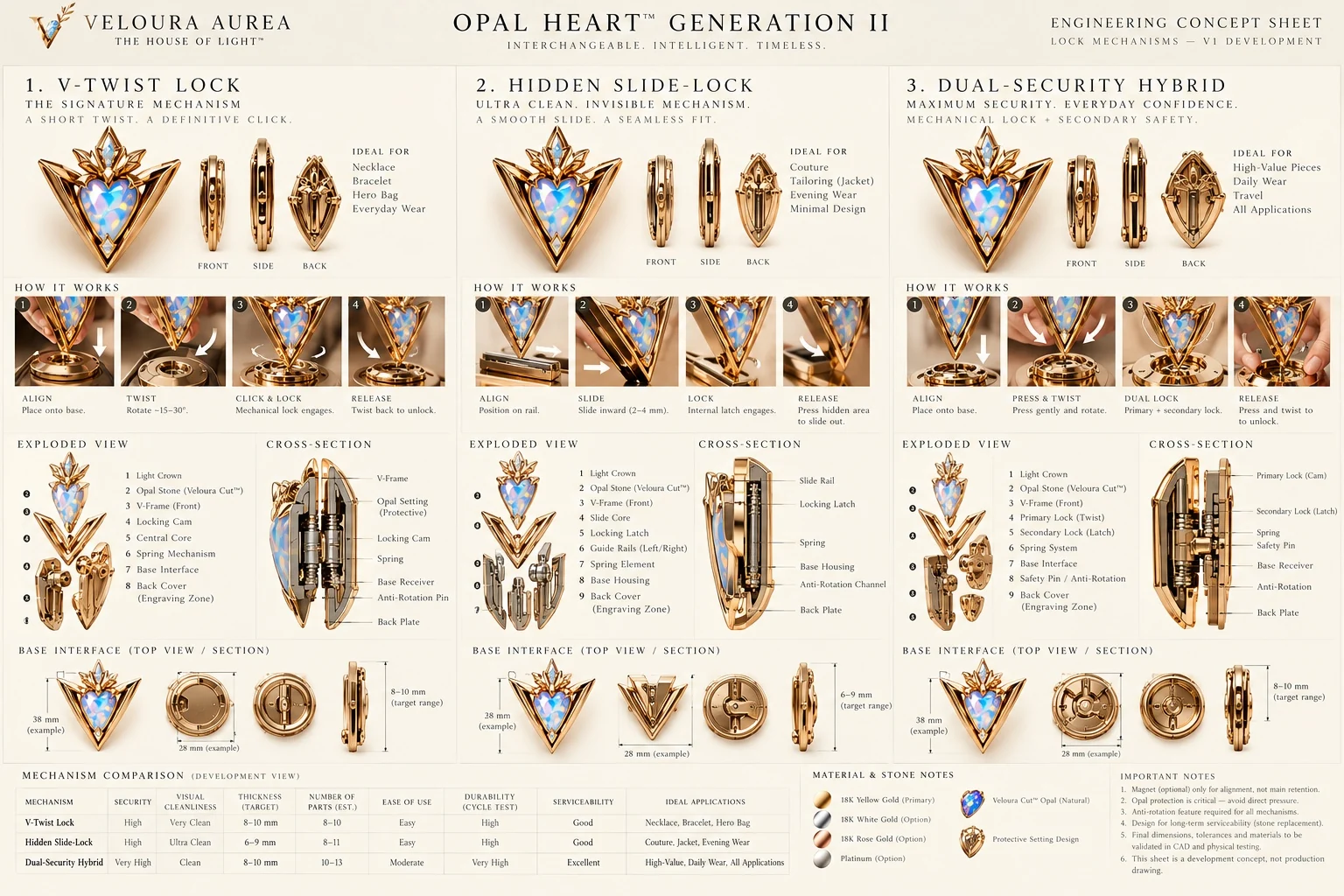 Opal Heart Generation II engineering concepts — not production specifications